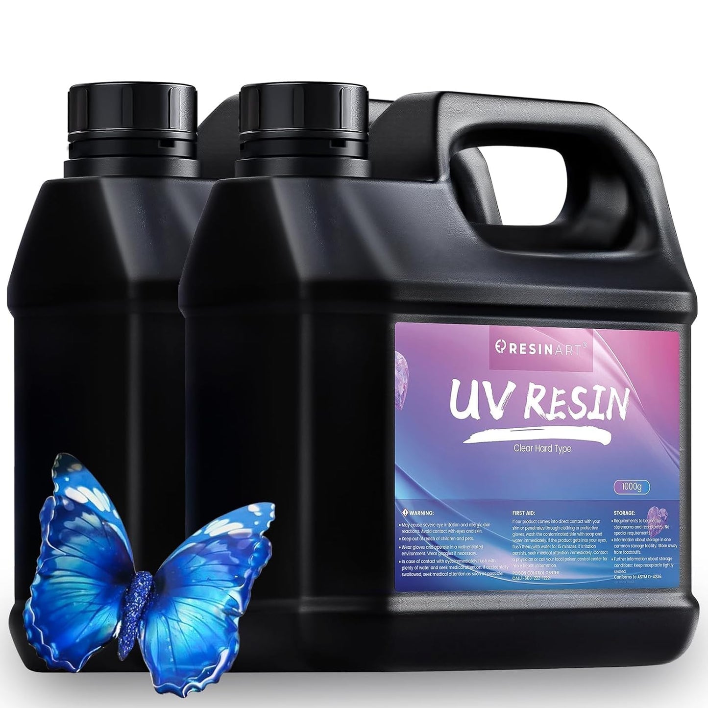 UV Resin 2000g for Jewelry Making and DIY Craft Decoration