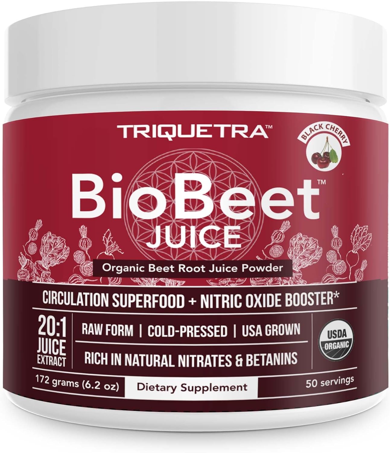 BioBeet Beet Juice Max Strength for Enhanced Circulation Support