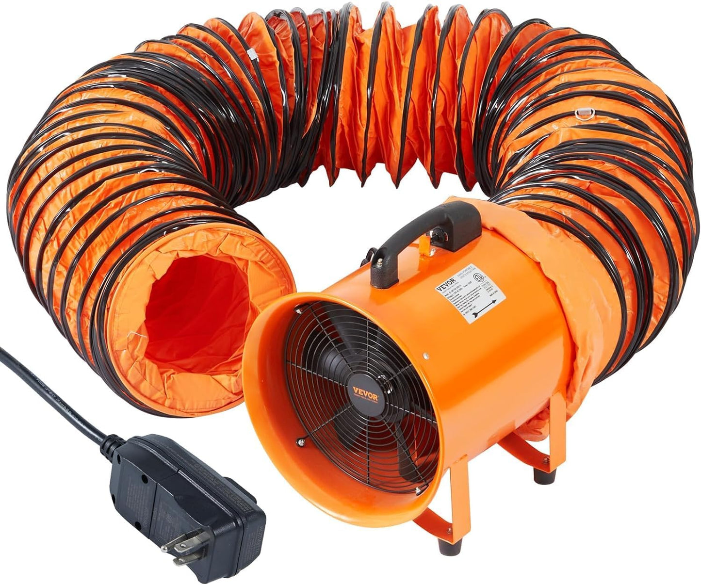 VEVOR Portable Ventilator with Hose for Efficient Airflow