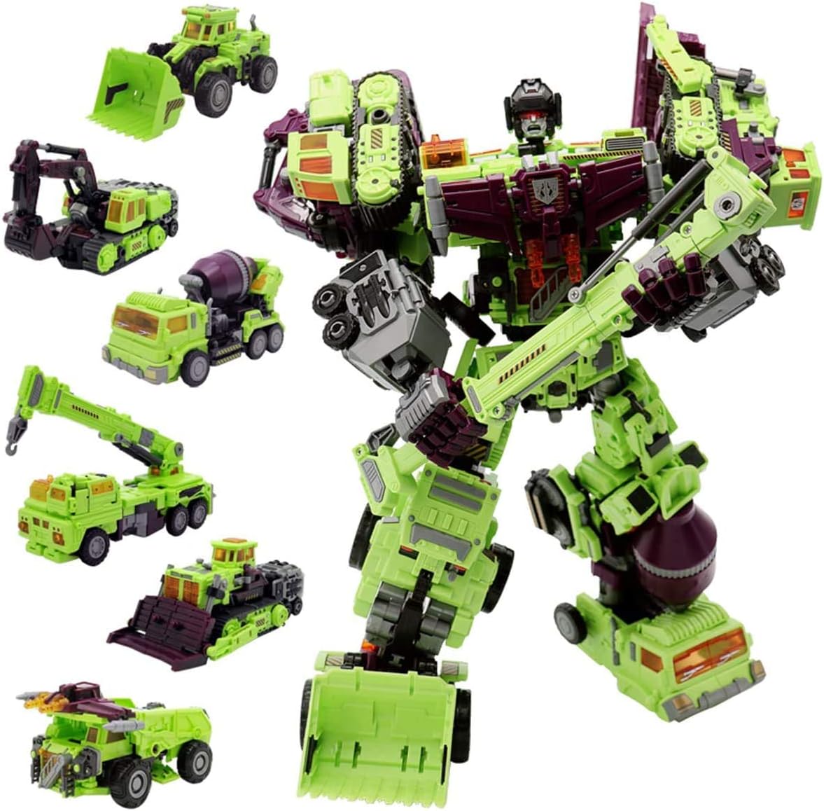NBK Deformation Oversize Toys Robot Devastator 6 in 1 Action Figure