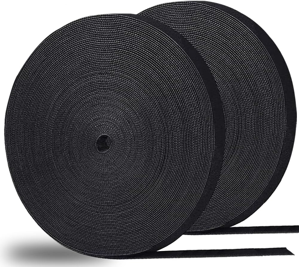 Effortless Cable Management: 56 Yards x 1/2inch Reusable Ties