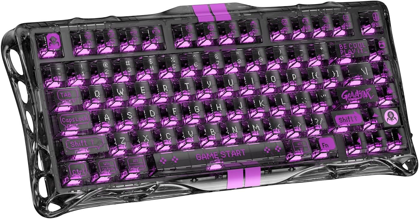 GravaStar Mercury V75 Lite Gaming Keyboard with RGB Lighting