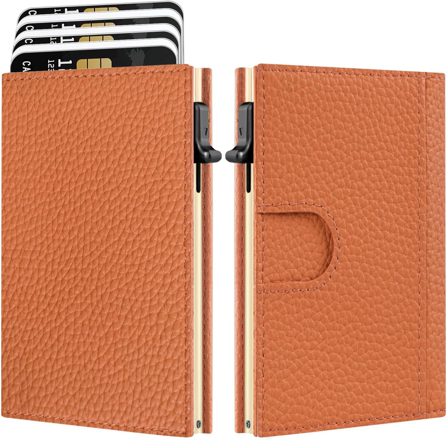 Women's Small Wallet - RFID Blocking Compact Leather Wallet