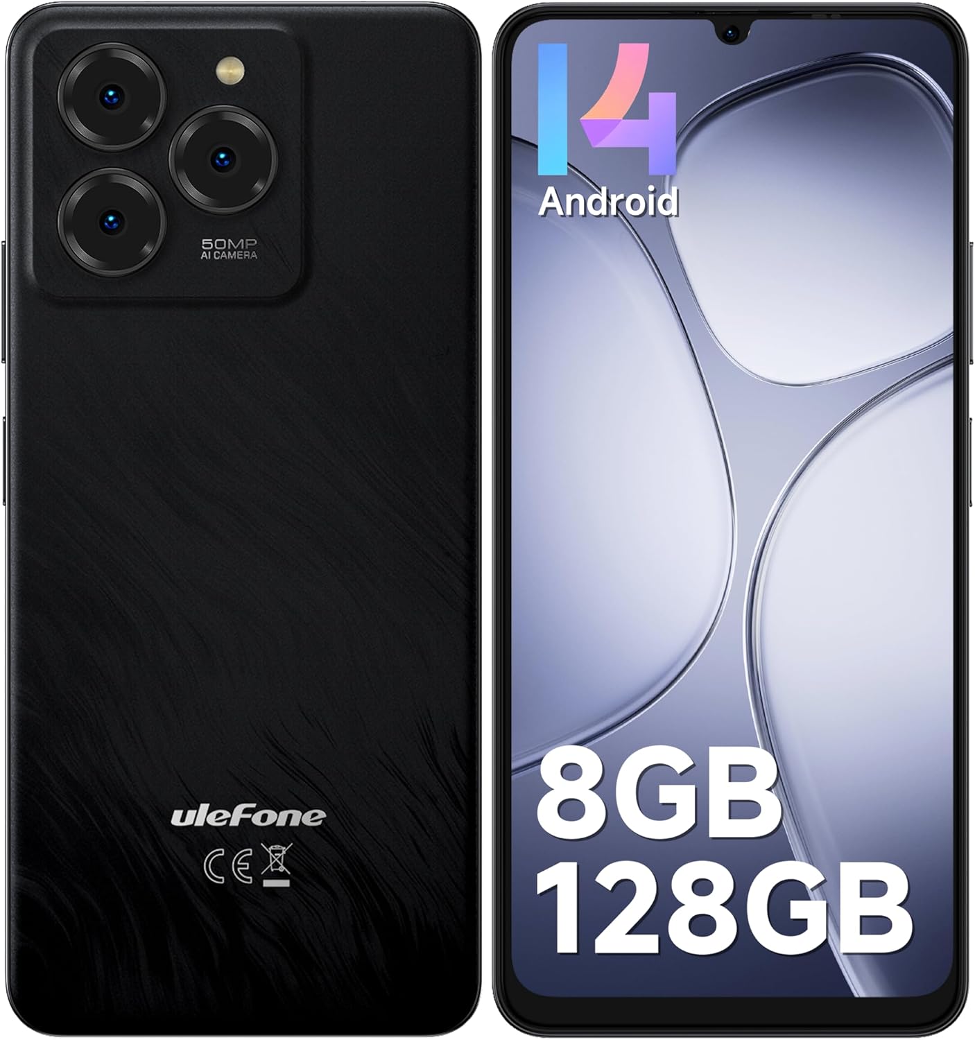 Ulefone Note 20 Pro Unlocked Smartphone with 6.75 inch Display