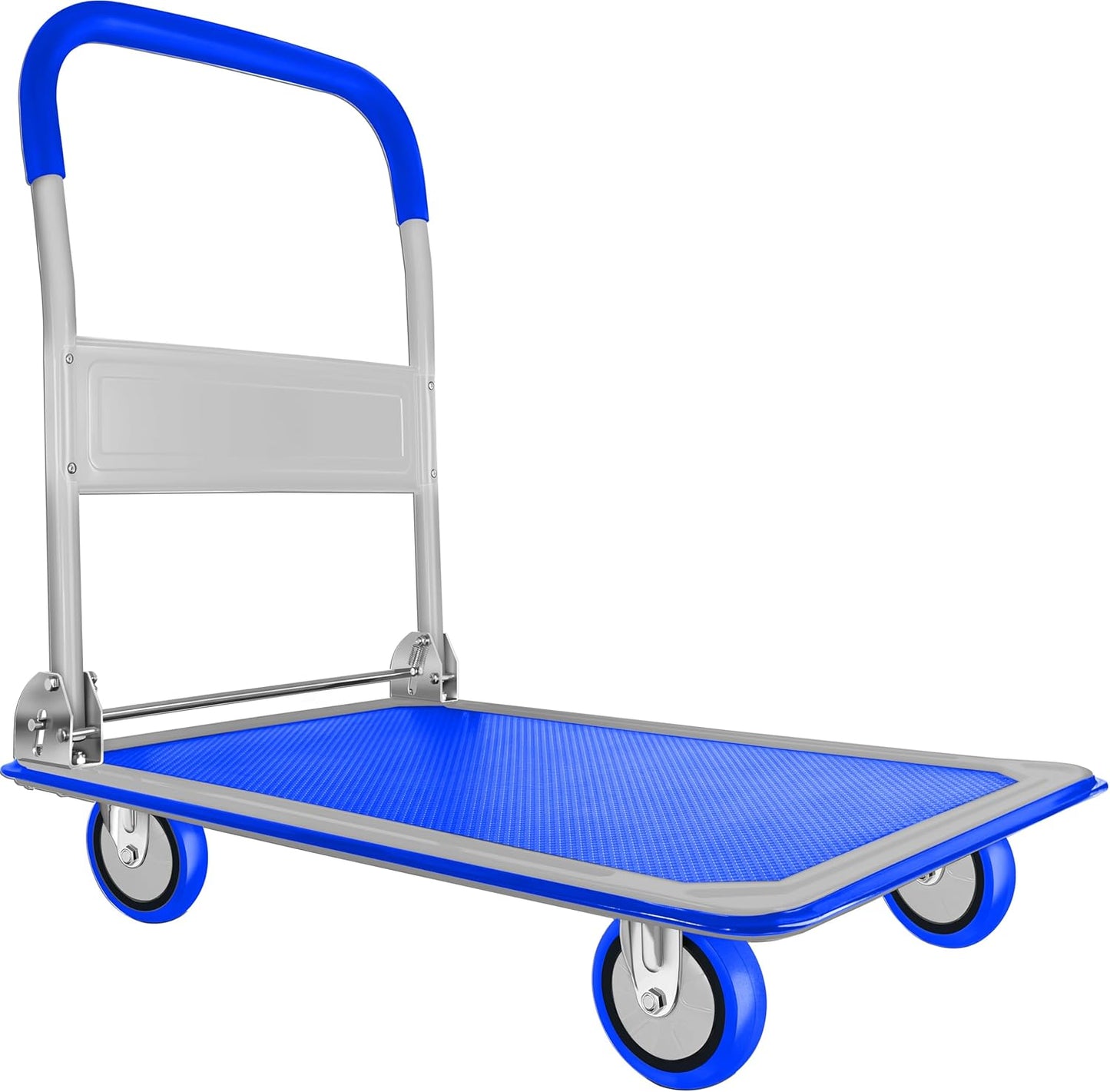 Push Cart Dolly for Easy Storage and 360 Degree Swivel Wheels
