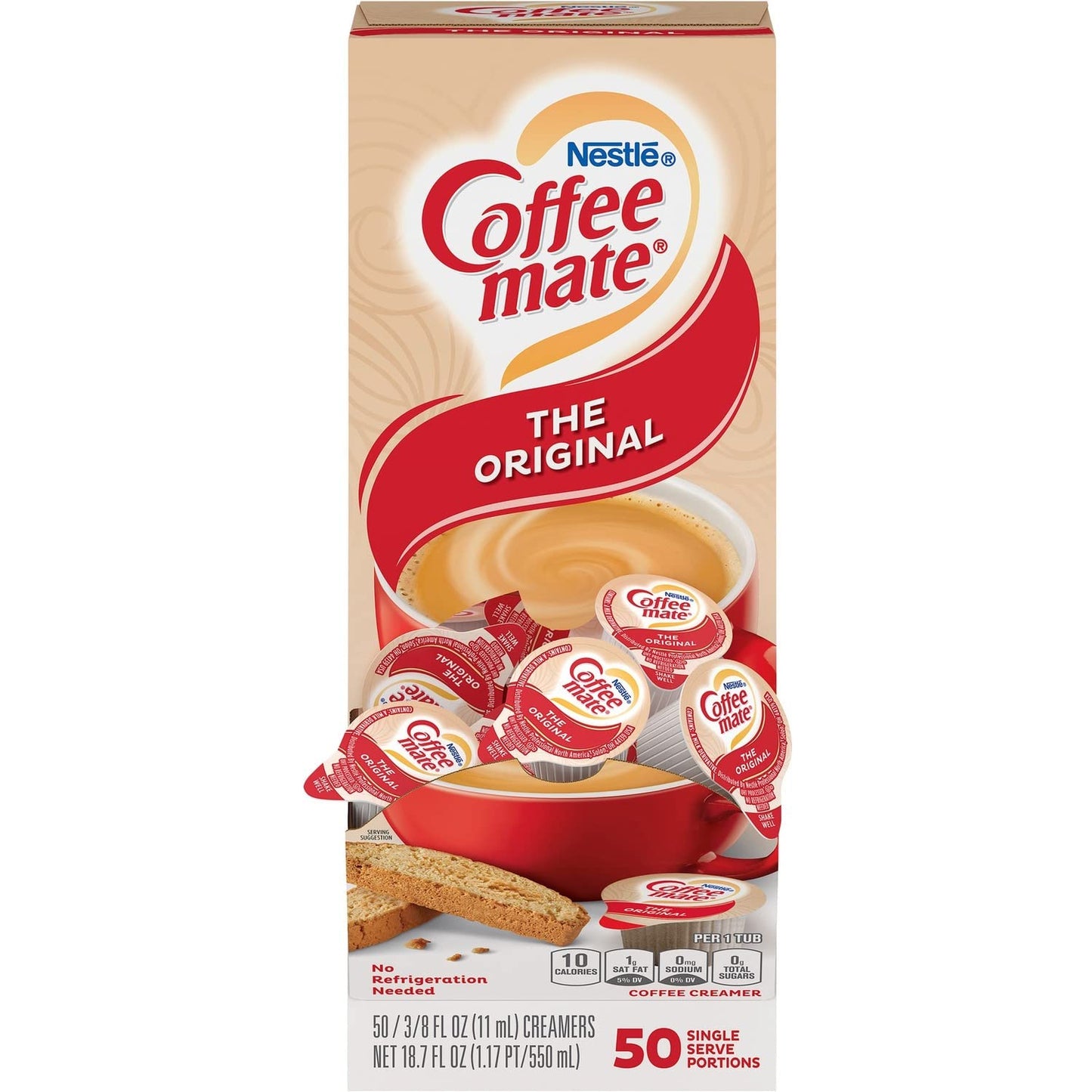 Nestle Coffee-Mate Creamer, Convenient Single Serve Packs