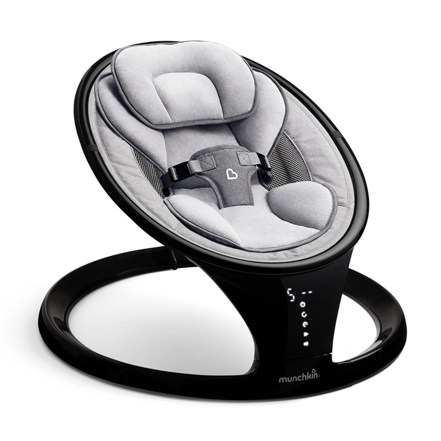 Munchkin Electric Baby Swing: Portable Bluetooth Infant Rocker