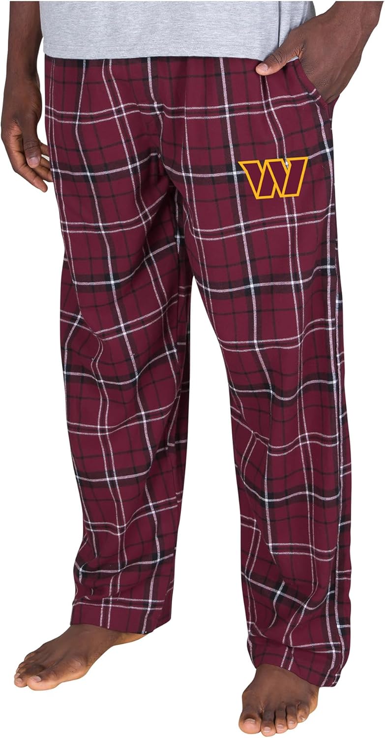 NFL Ultimate Plaid Flannel Pants for Men - Comfort and Style