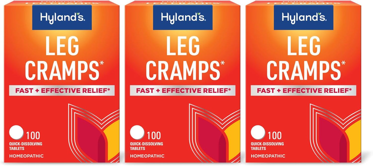 Hyland's Leg Cramps Relief for Calf and Foot Cramps, 3-Pack