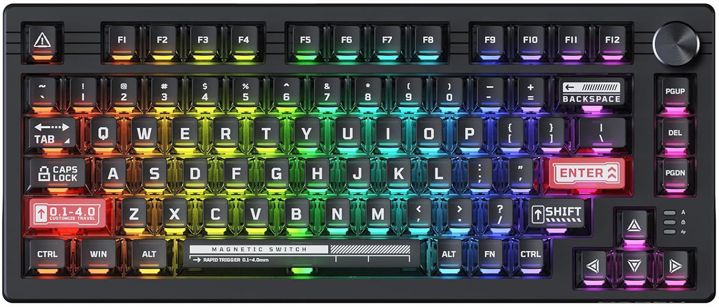 DAREU EK75RT Rapid Trigger Wired Gaming Keyboard Review