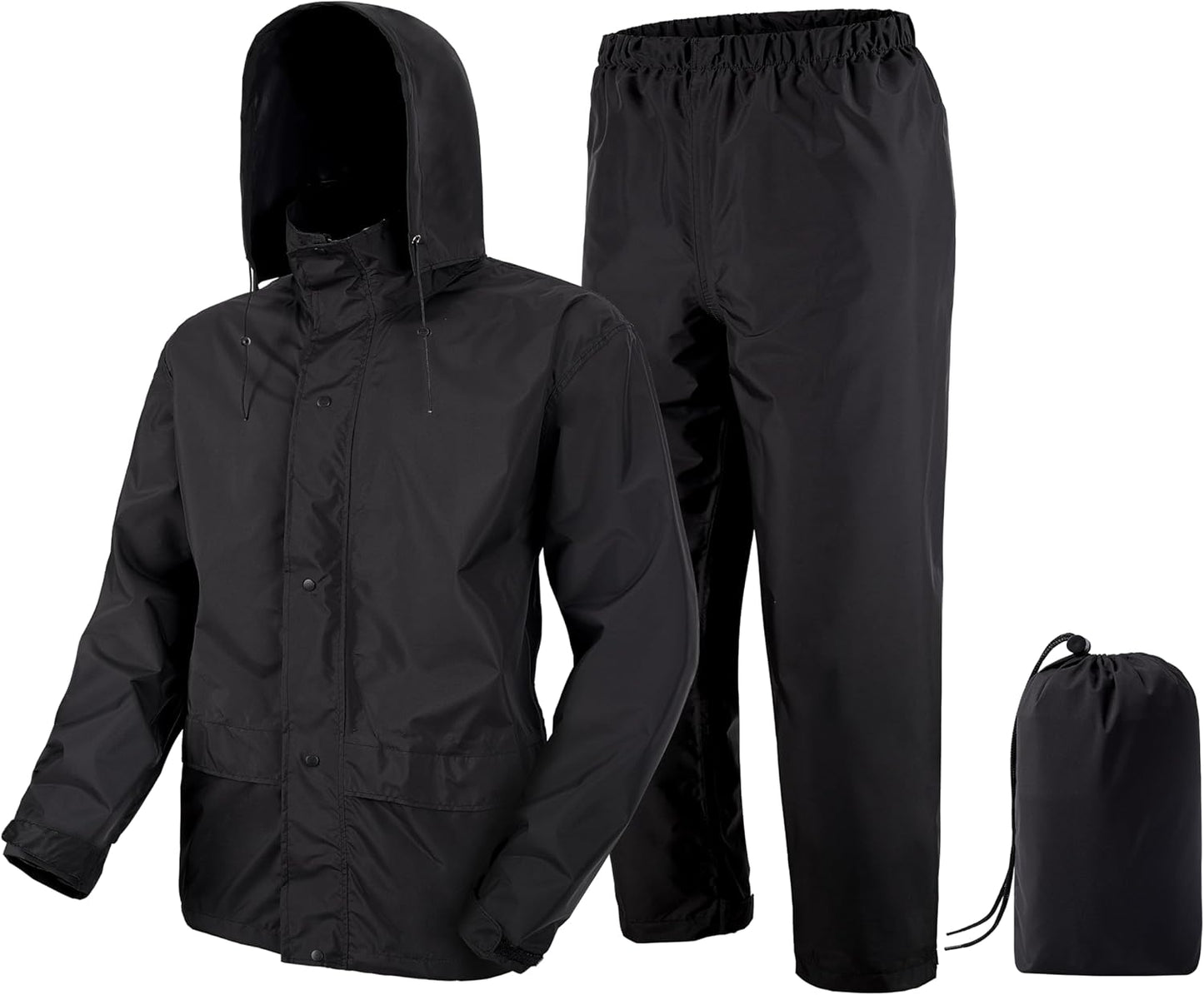 Fousam Men's Camo Rain Suit - Ultimate Waterproof Protection