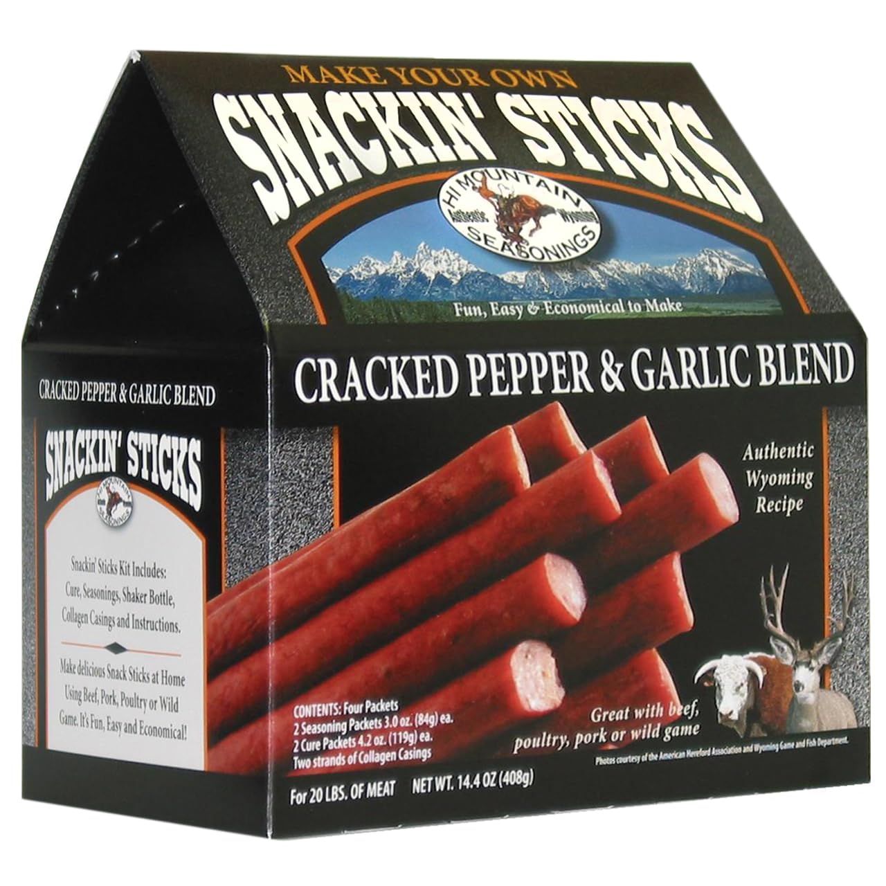 Hi Mountain Snack Stick Seasoning Kit for Bold Flavor Lovers