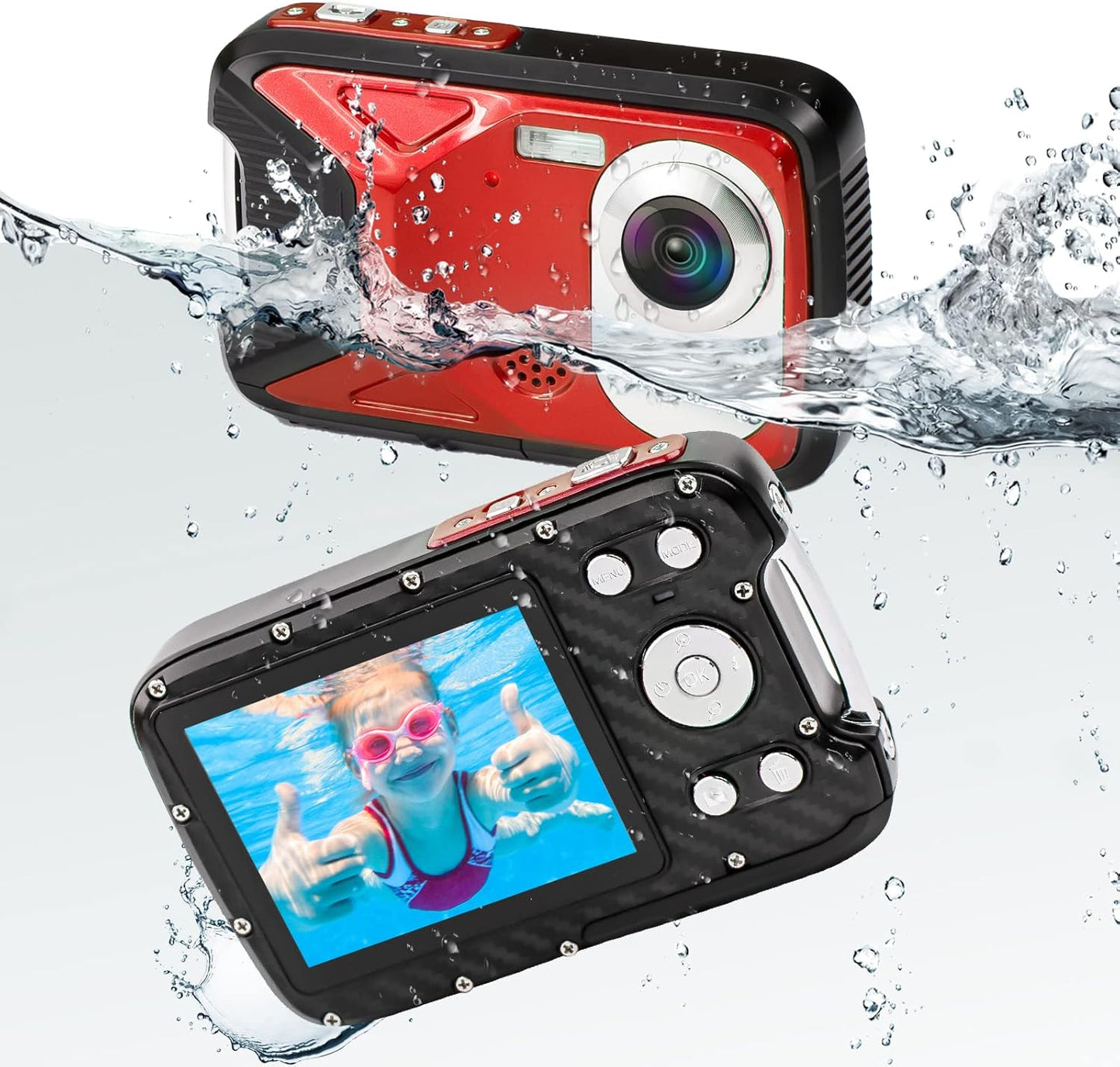 21MP Waterproof HD Camera for Kids - Snorkeling Must-Have