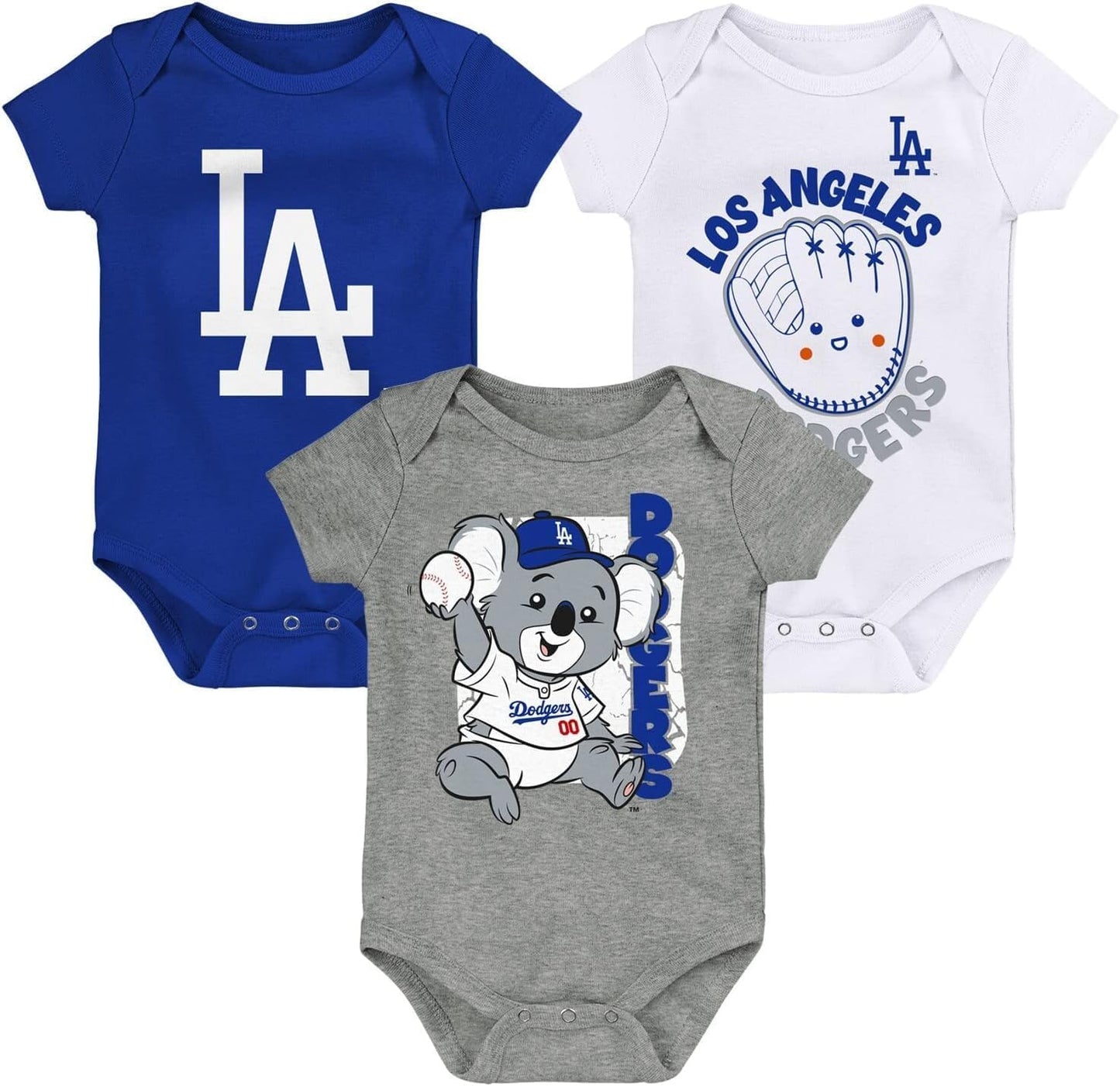 MLB Newborn & Infants Change Up 3 Piece Onesie Set for Fans