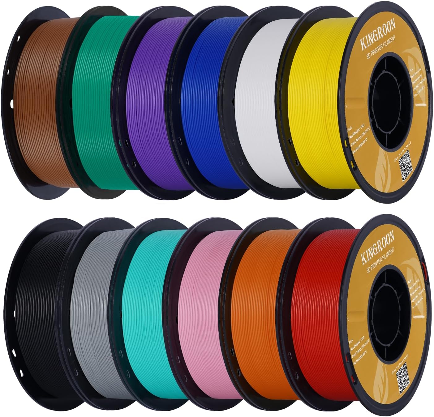 Kingroon High Speed PLA Bundle 3D Printer Filament for Fast Printing