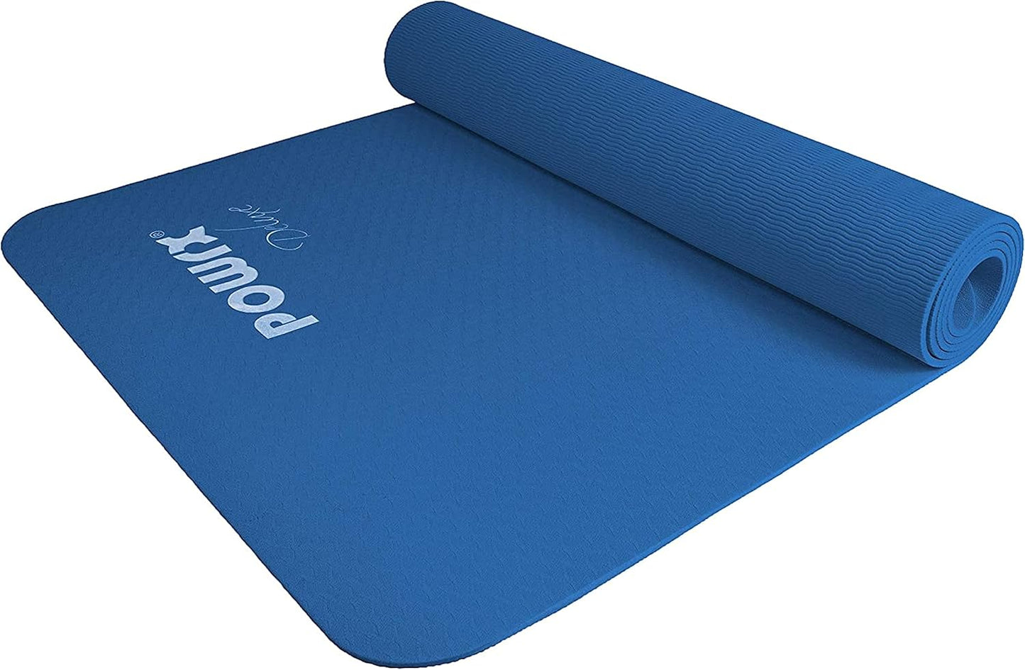 POWRX Non-slip Yoga Mat 68x24 | Exercise Mat for Women