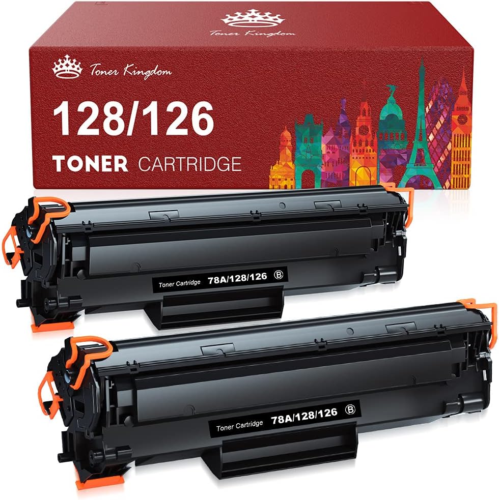 Toner Kingdom Compatible Toner Cartridge for Canon 128 CRG128 126