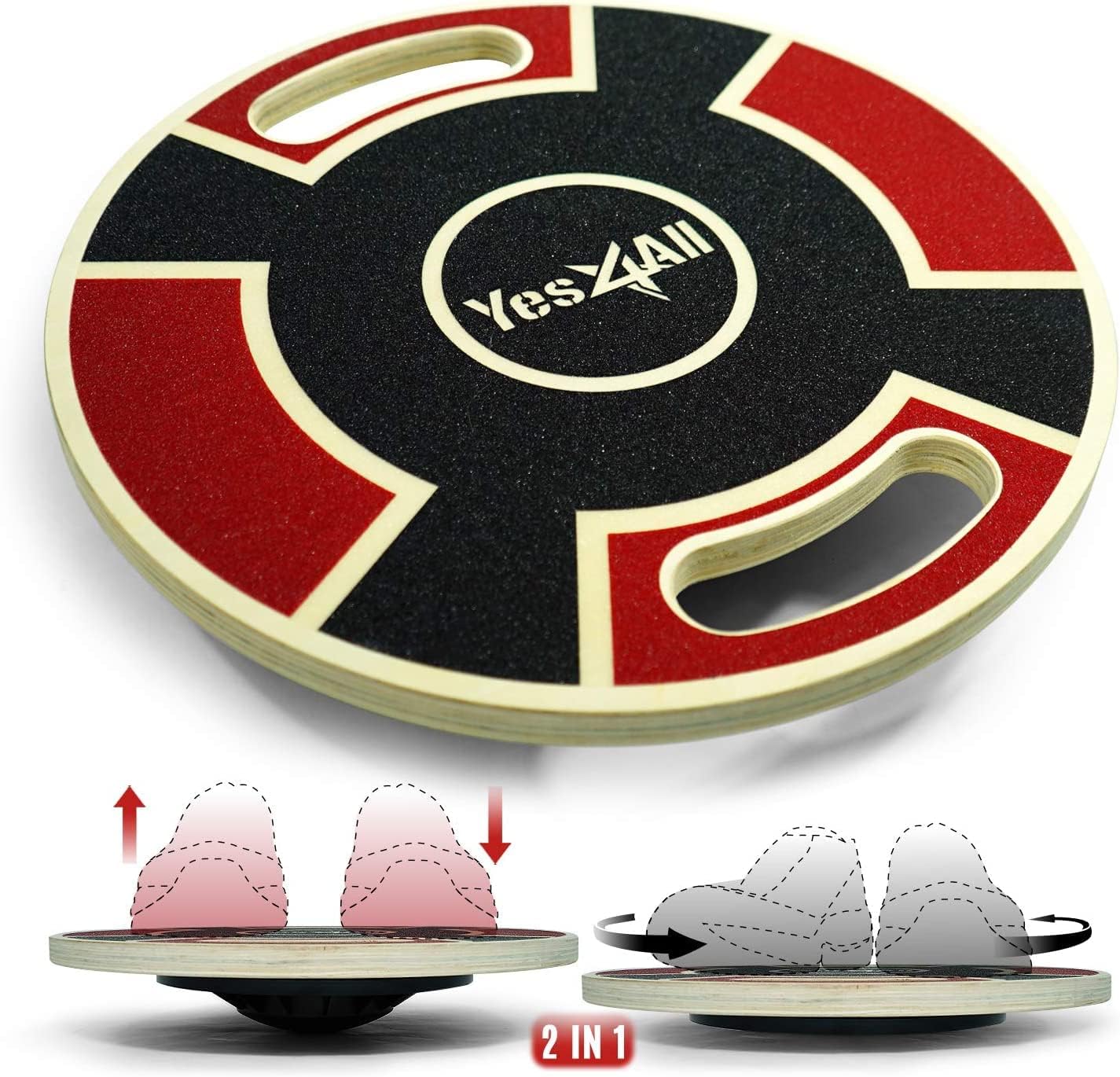 Strengthen Core & Improve Stability with Yes4All Balance Board