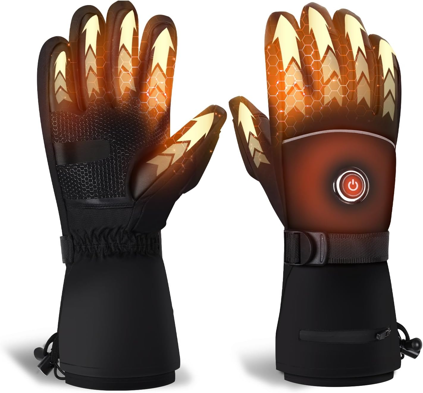 Touchscreen Heated Gloves | Waterproof & Rechargeable