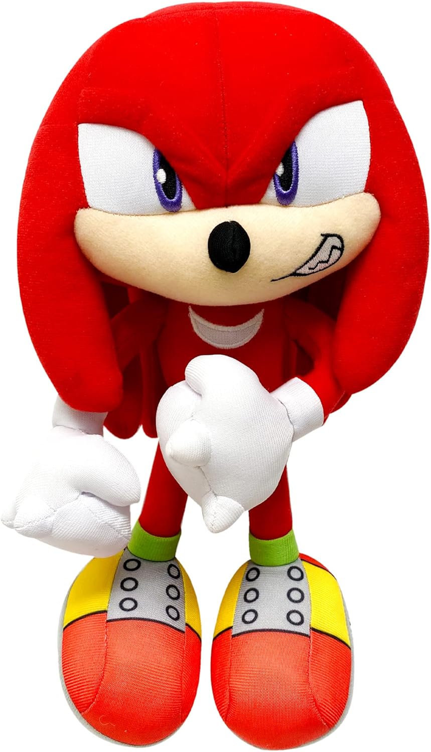Sonic The Hedgehog Knuckles Plush 10 - Grinning Joy!