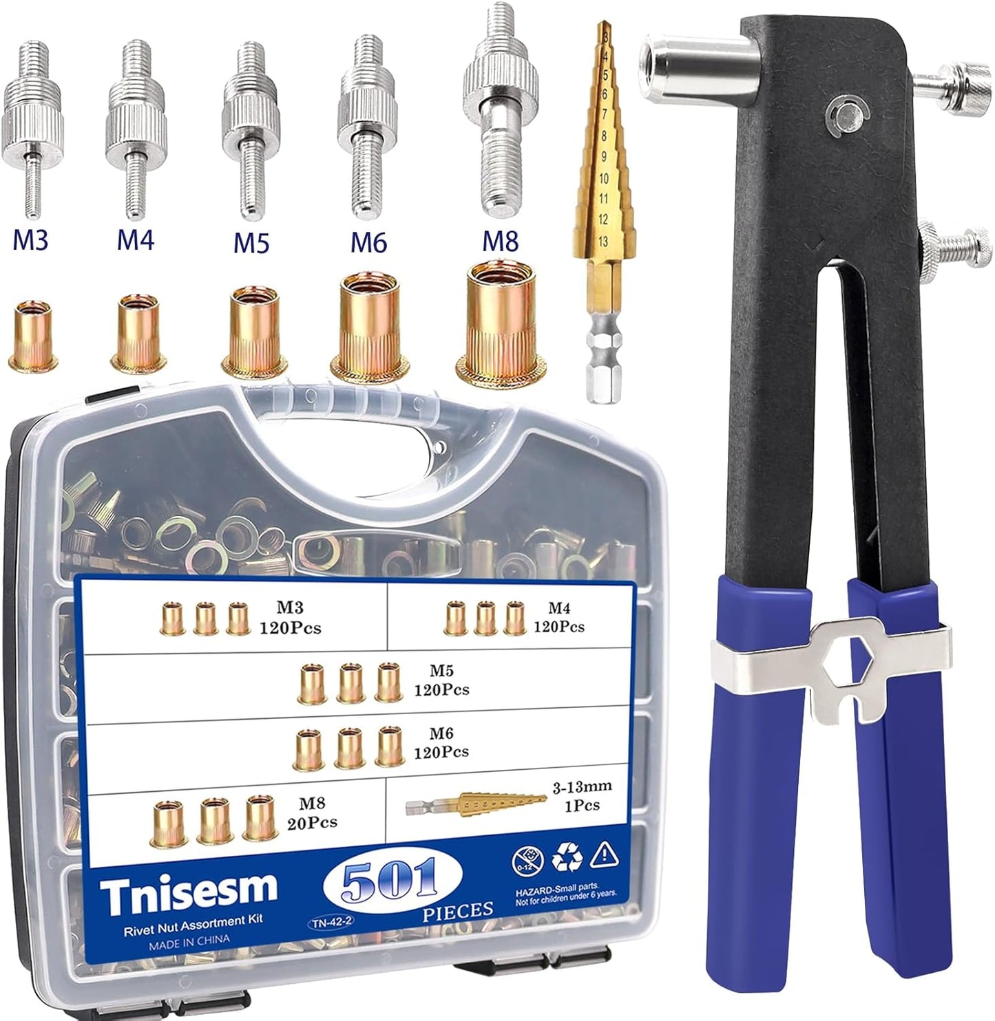 Professional Rivet Nut Tool Kit for Automotive and Industrial Use
