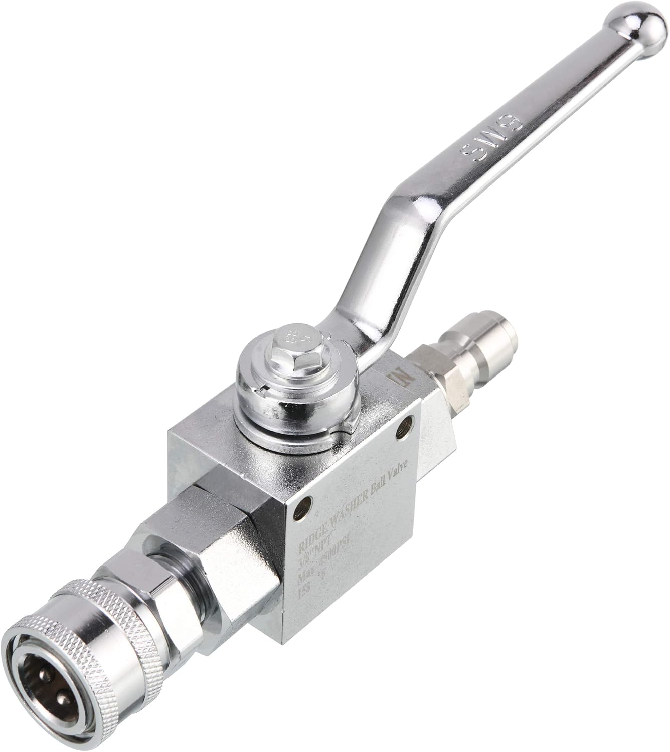 4500 PSI Ball Valve Kit for Power Washer Hose