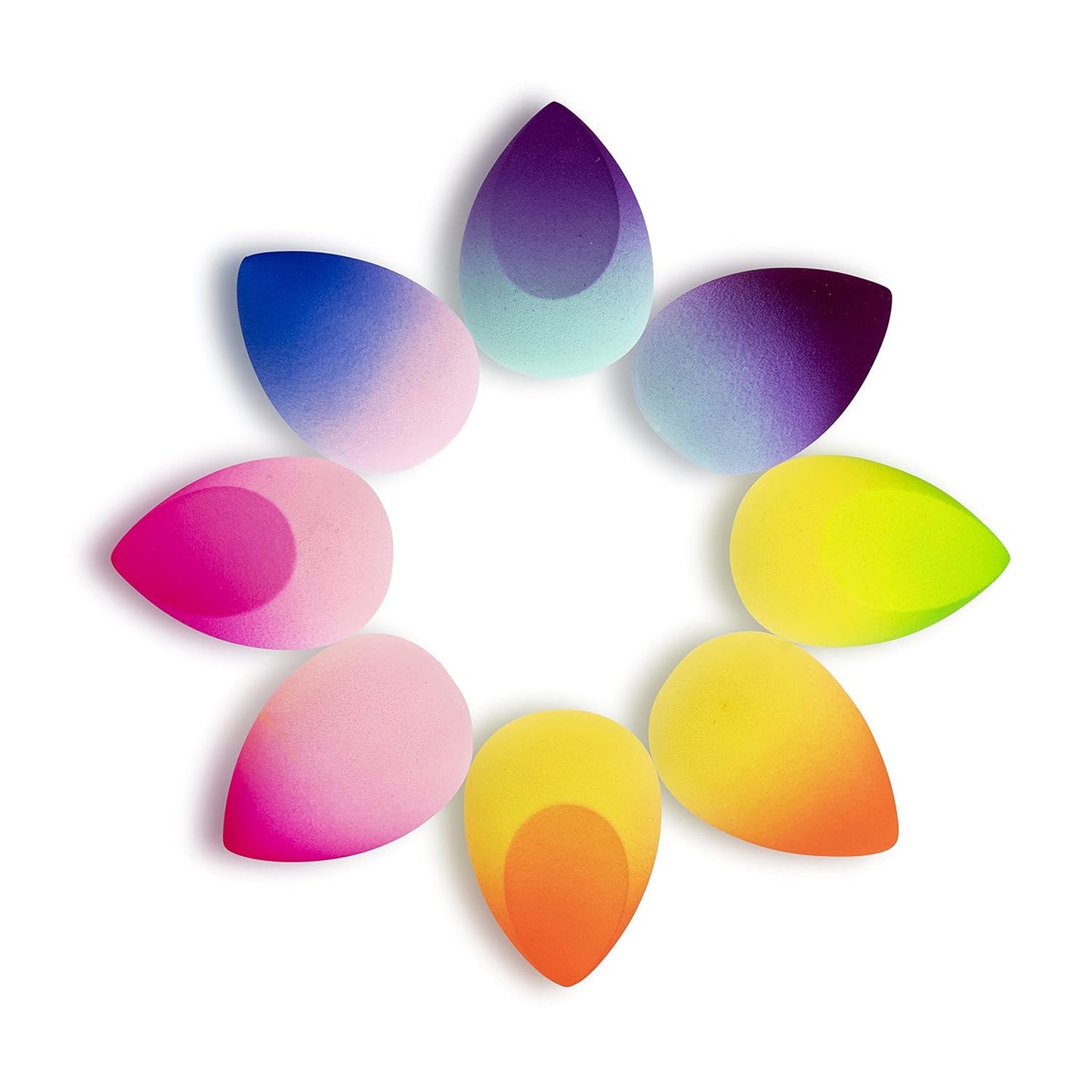 Flawless Blend: KOLLIO 8pc Makeup Sponge Set