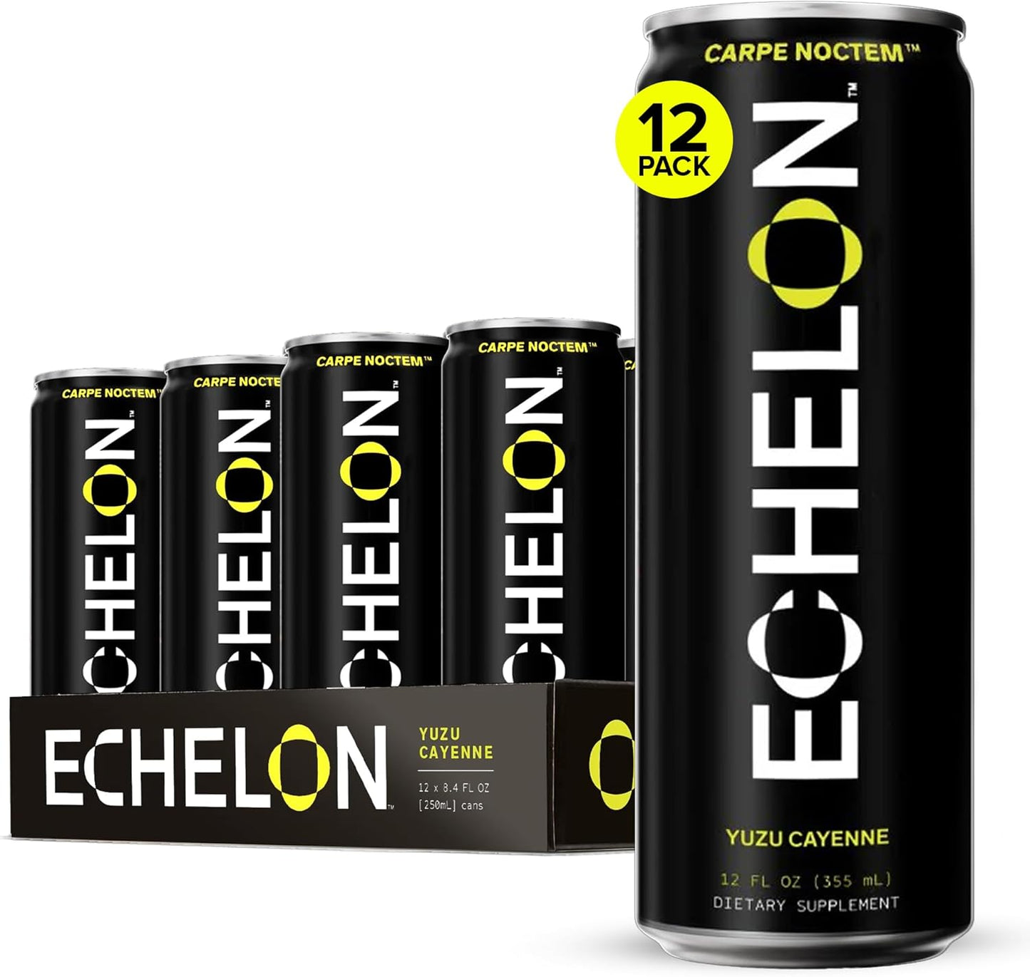 Echelon Pre-Workout Energy Drink for Sustained Focus and Endurance
