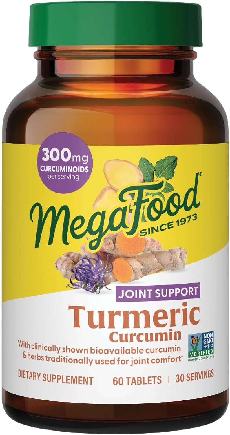 MegaFood Turmeric Curcumin Extra Strength for Joint Support