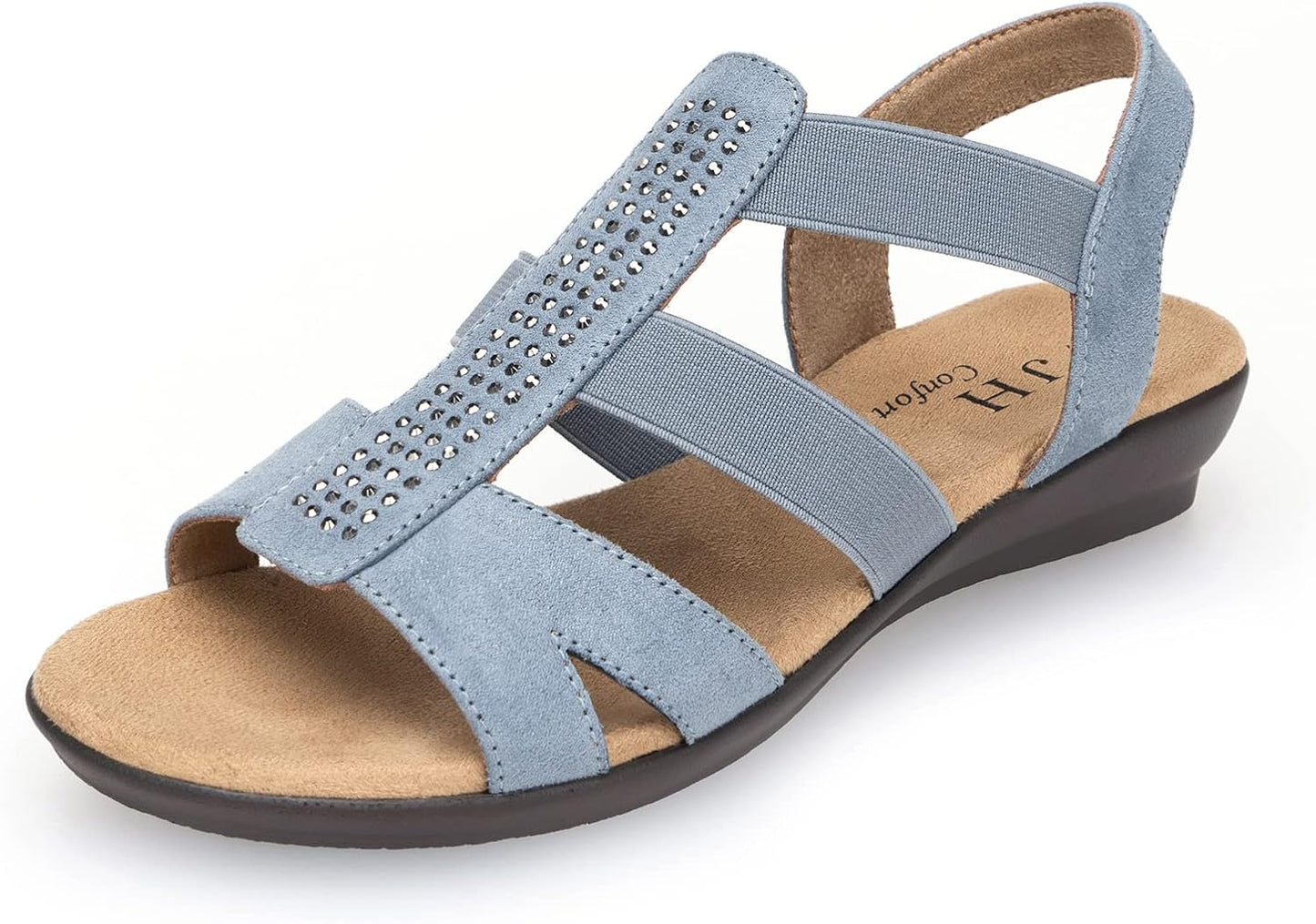 VJH confort Women's Comfort Flat Sandals for Summer Style