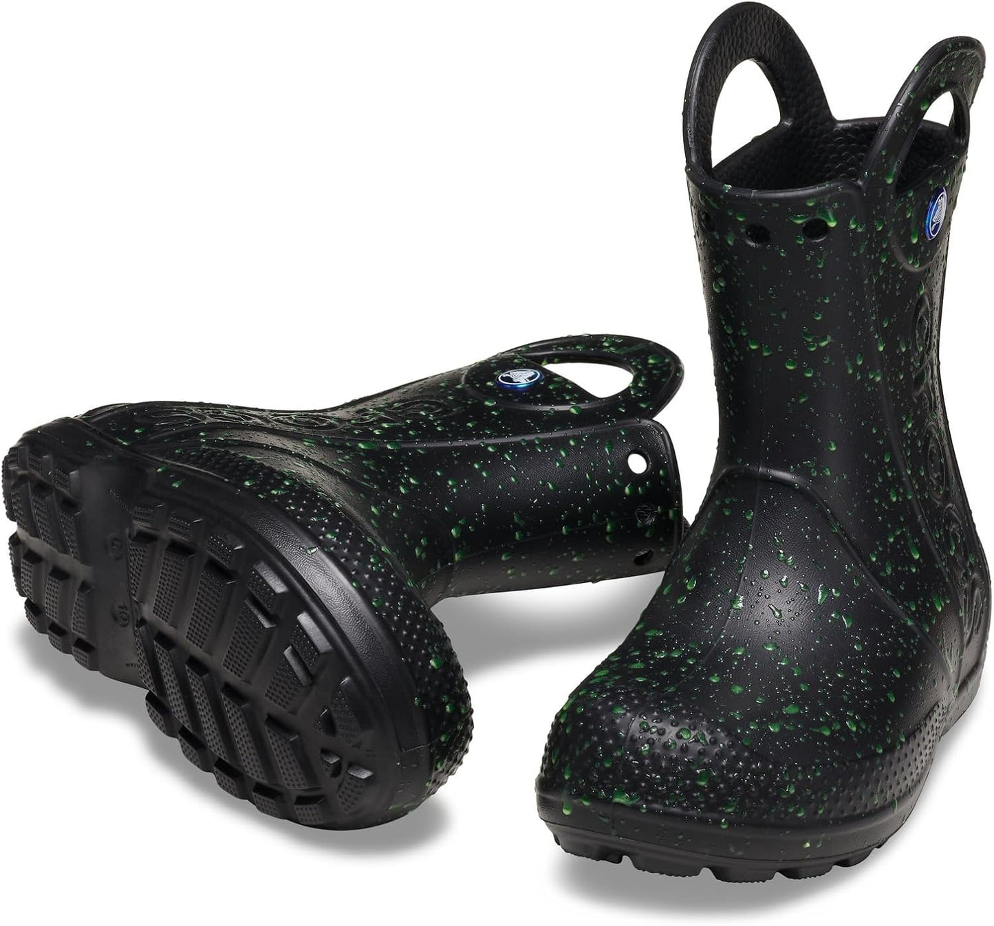 Crocs Kids Handle It Rain Boots for Cozy Puddle Jumping Fun
