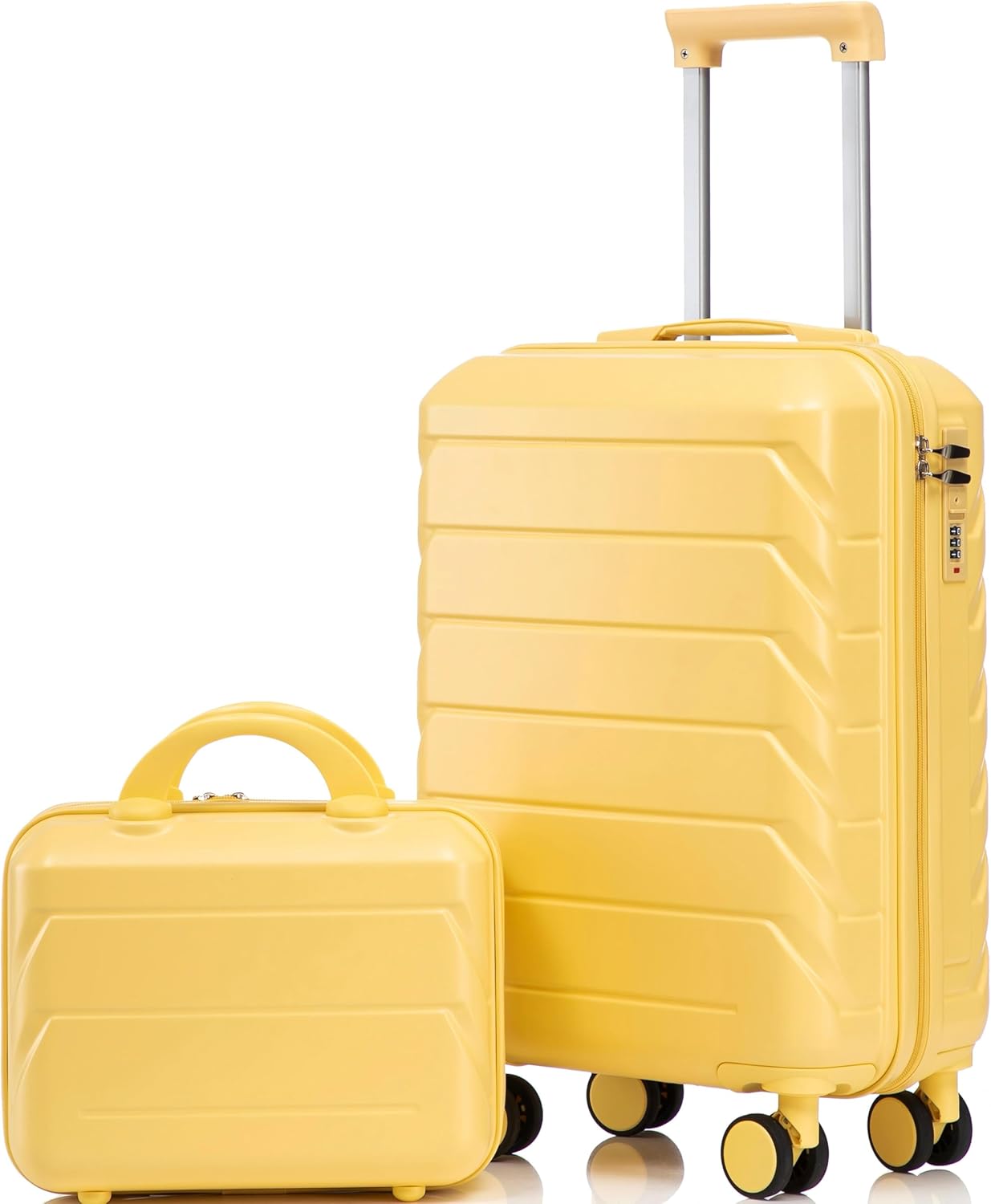 Lightweight Durable ABS Hardshell Luggage with Spinner Wheels