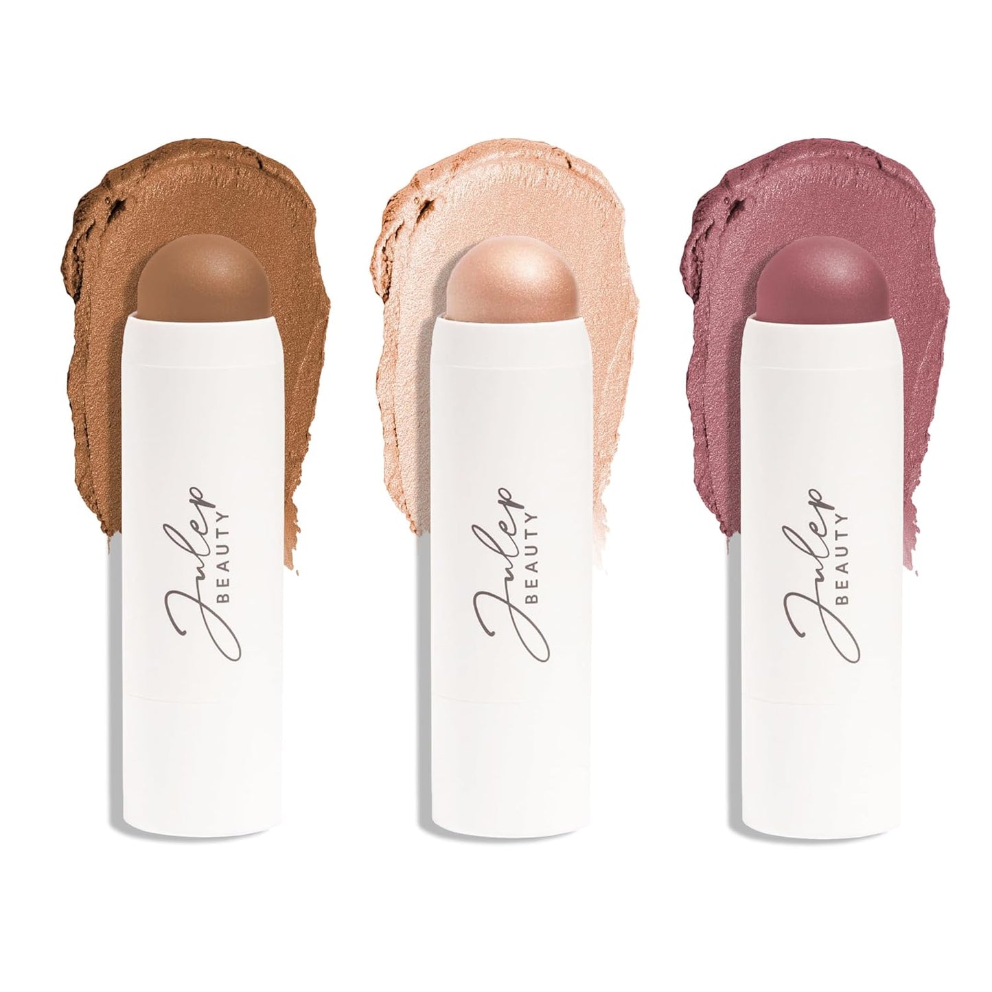 Julep Skip the Brush 3-in-1 Color Stick Trio for Eyes, Cheeks