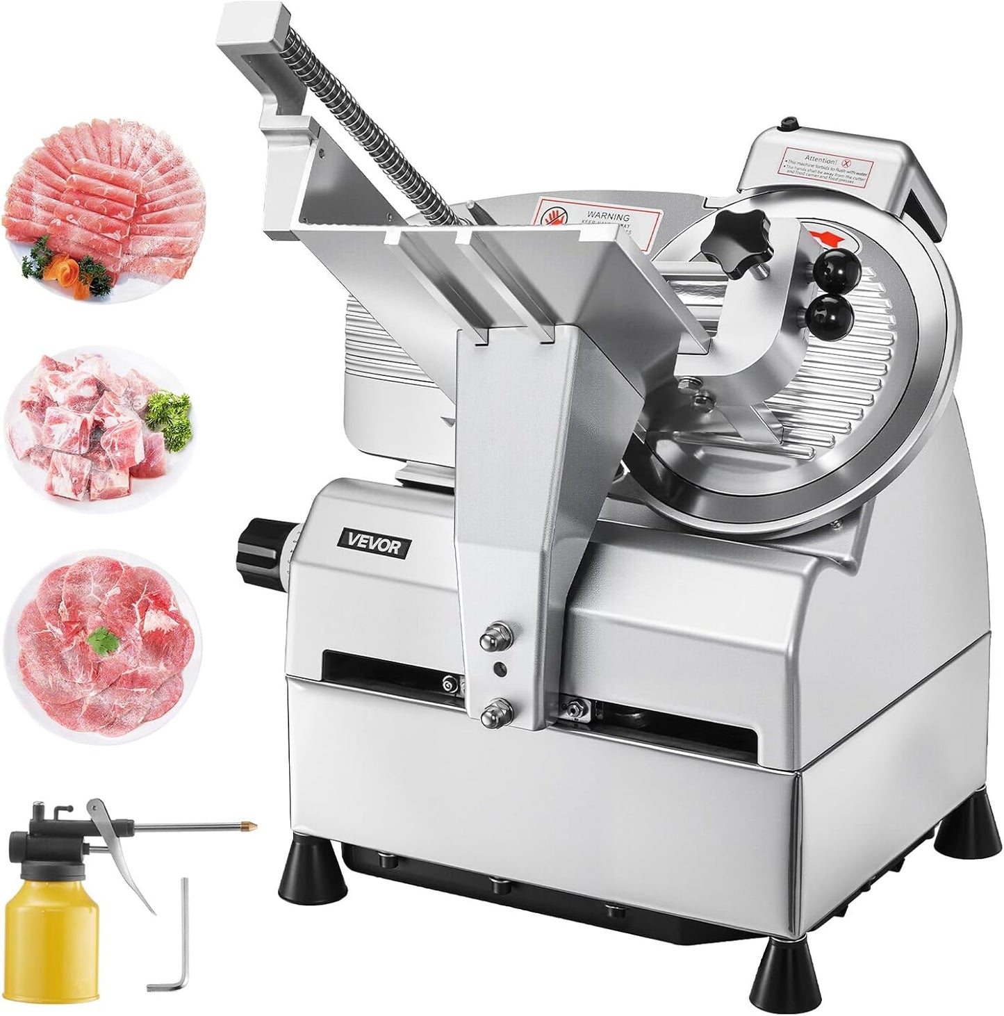 VEVOR Automatic Meat Slicer for Effortless Deli Slicing