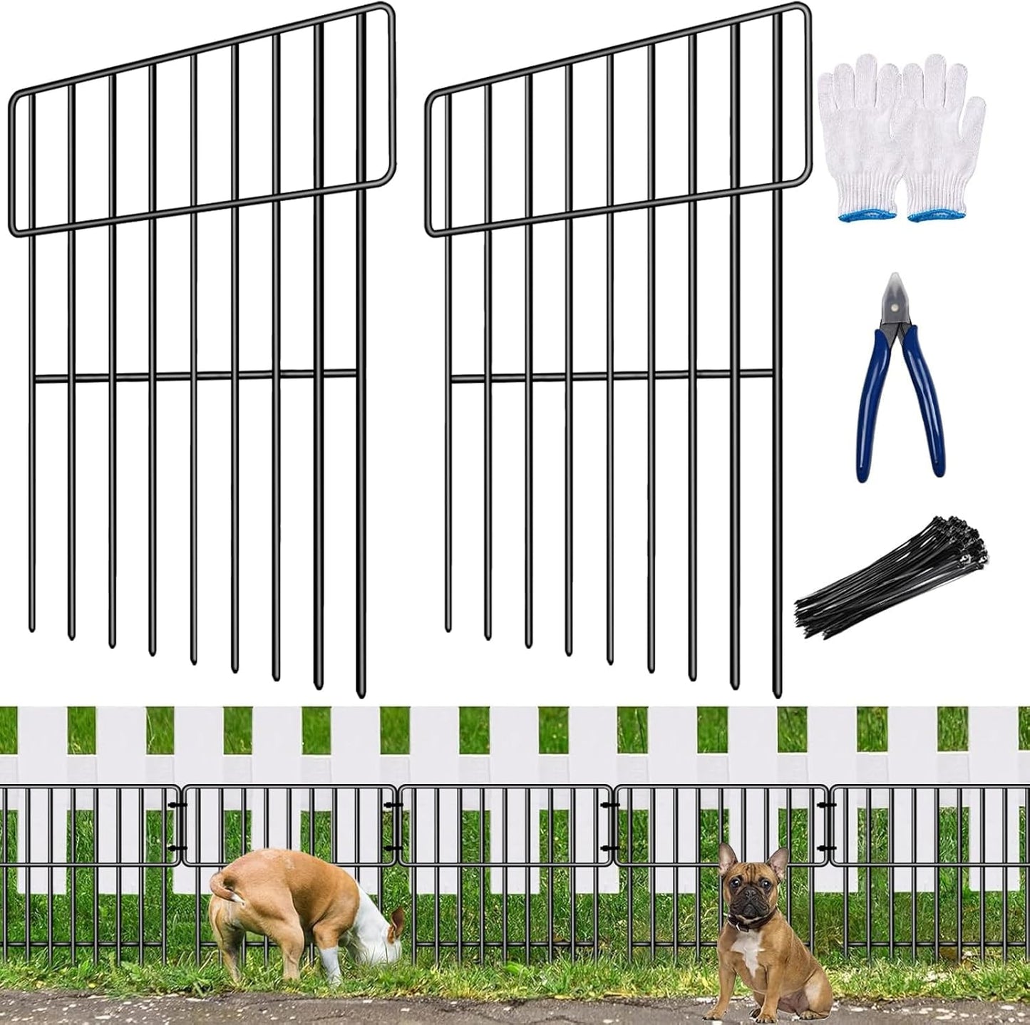 Rustproof Animal Barrier Fence - Keep Pets Safe!