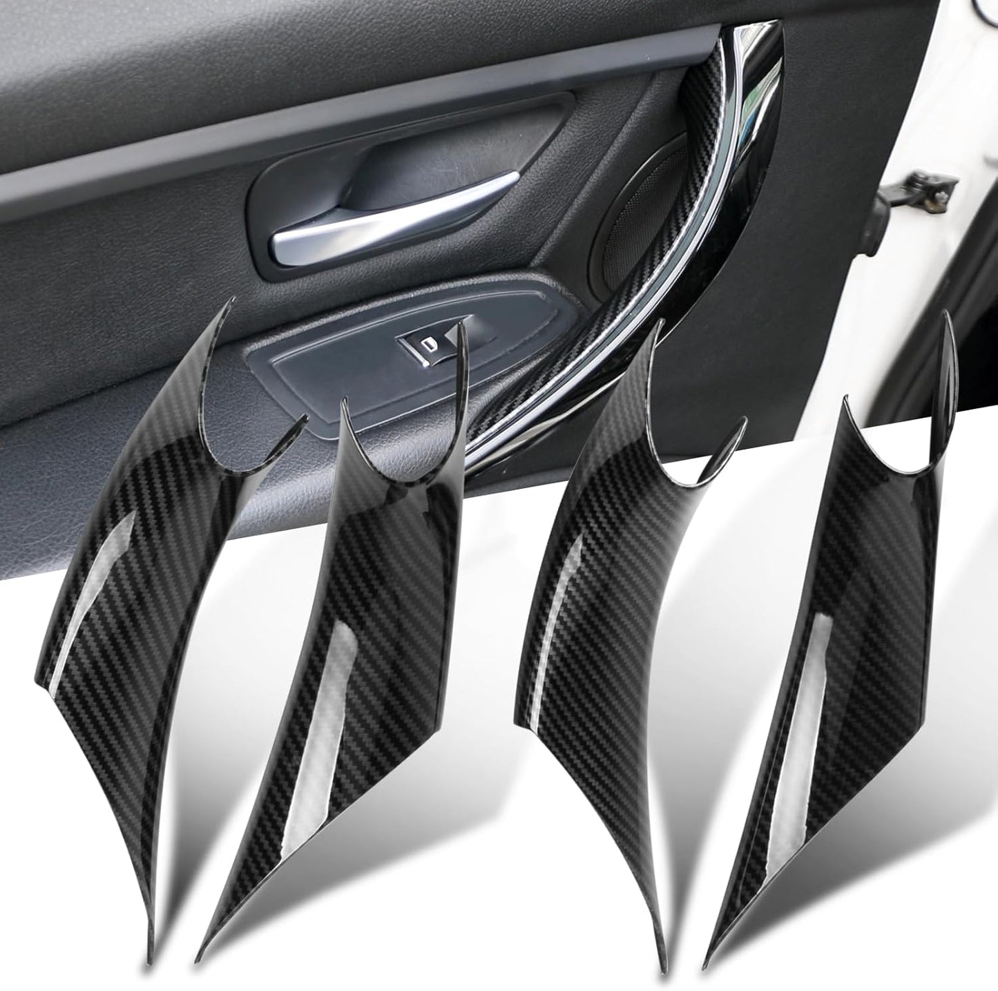 Jaronx Compatible BMW Door Handle Covers for 3 and 4 Series