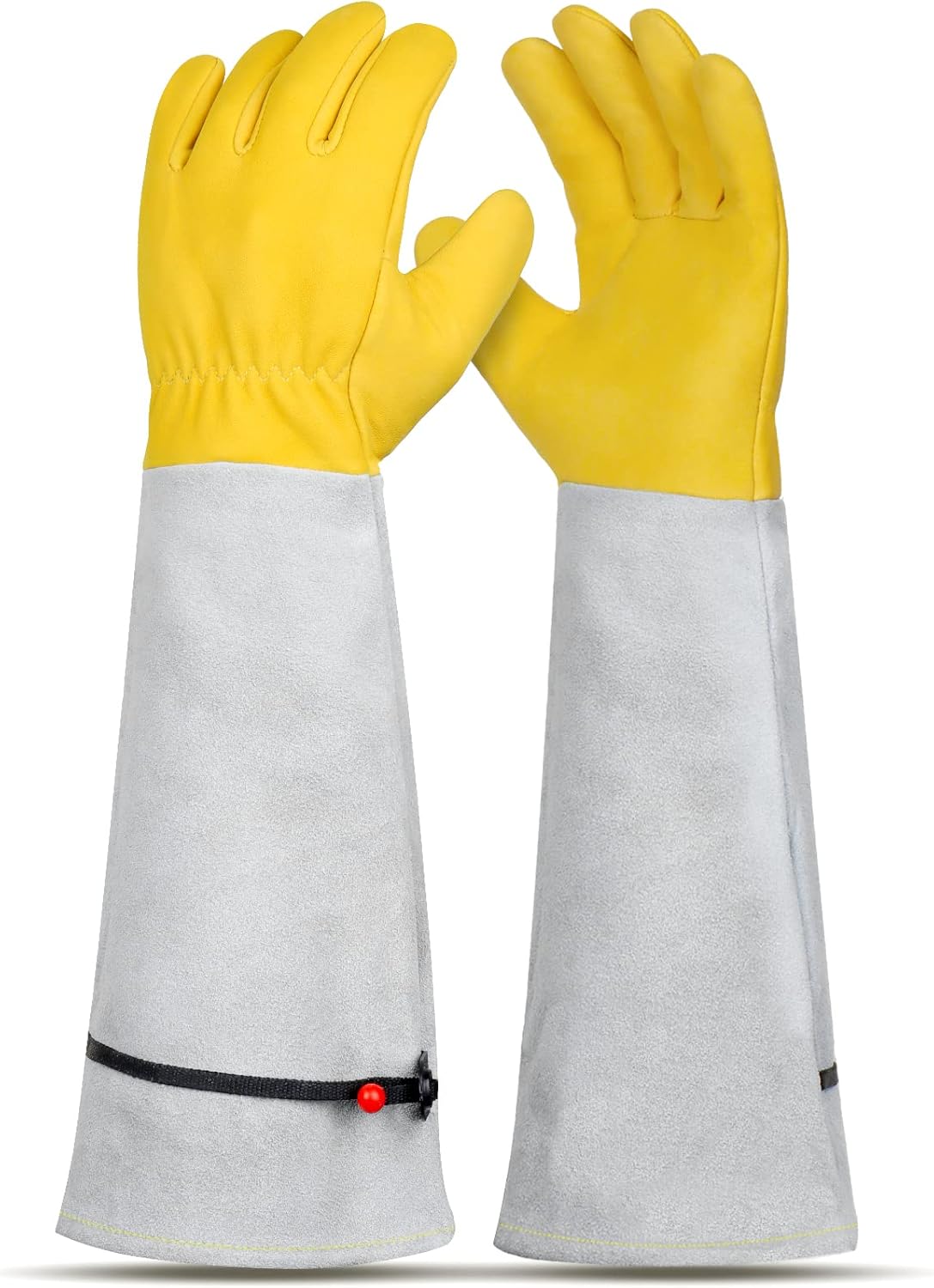 Thorn-Proof Leather Gardening Gloves - Supersfel
