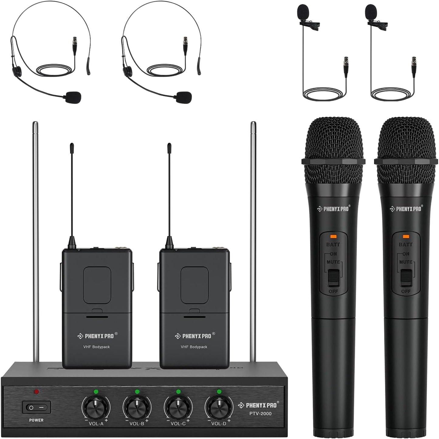 Phenyx Pro Wireless Microphone System for Clear Sound Performance