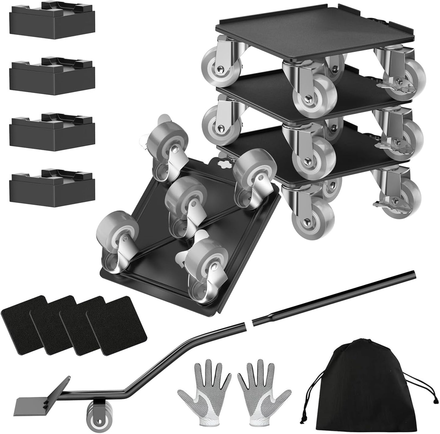 2000LBS Heavy Duty Furniture Dolly for Easy Moving Tasks