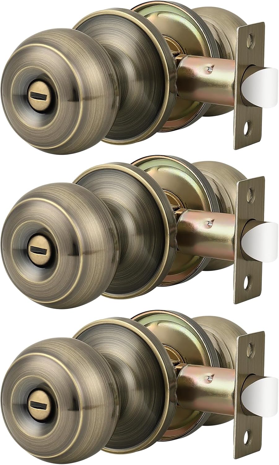Probrico Privacy Door Knobs Lock for Bedroom and Bathroom Use
