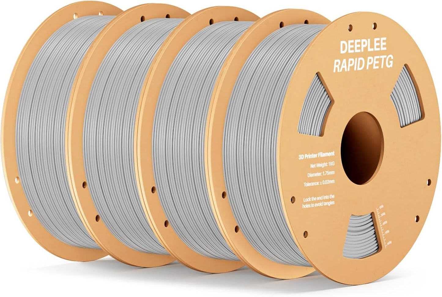 DEEPLEE Rapid PETG Filament 1.75mm for High Speed 3D Printing