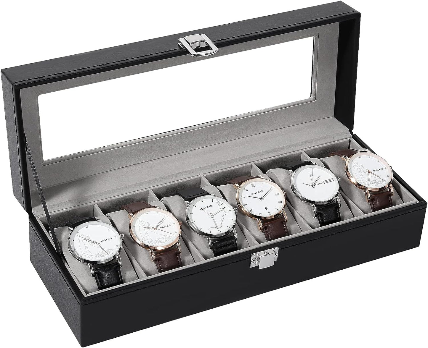 Uten 6-Slot Watch Box: Stylish Storage Solution