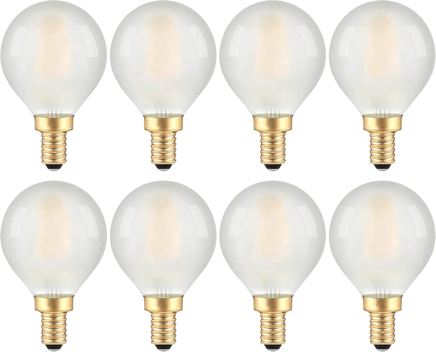 Frosted LED Ceiling Fan Light Bulbs for Elegant Home Lighting