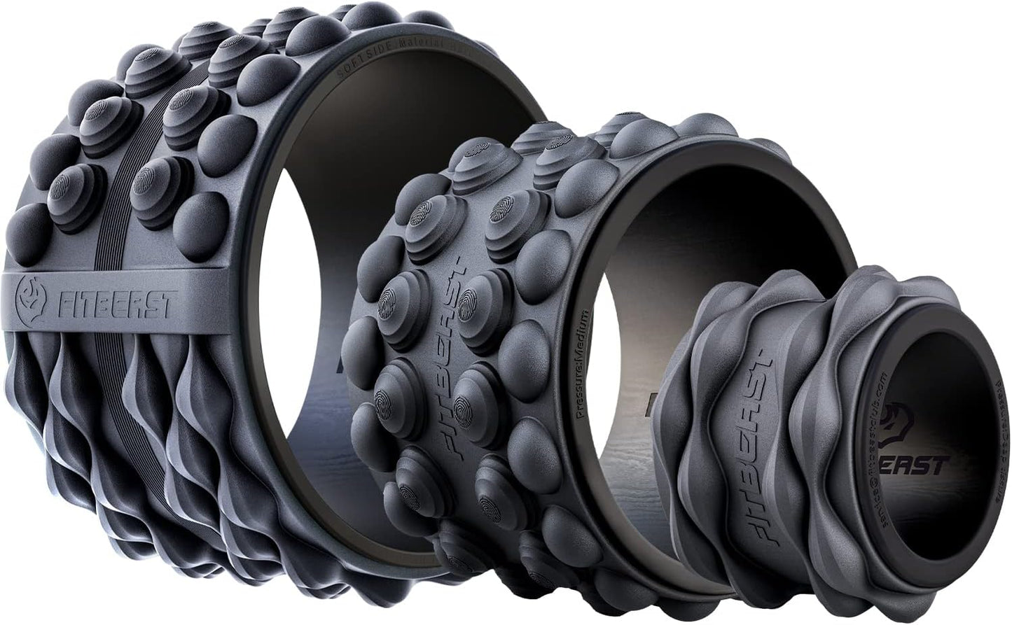 FitBeast Back Roller for Deep Tissue Massage and Stretching