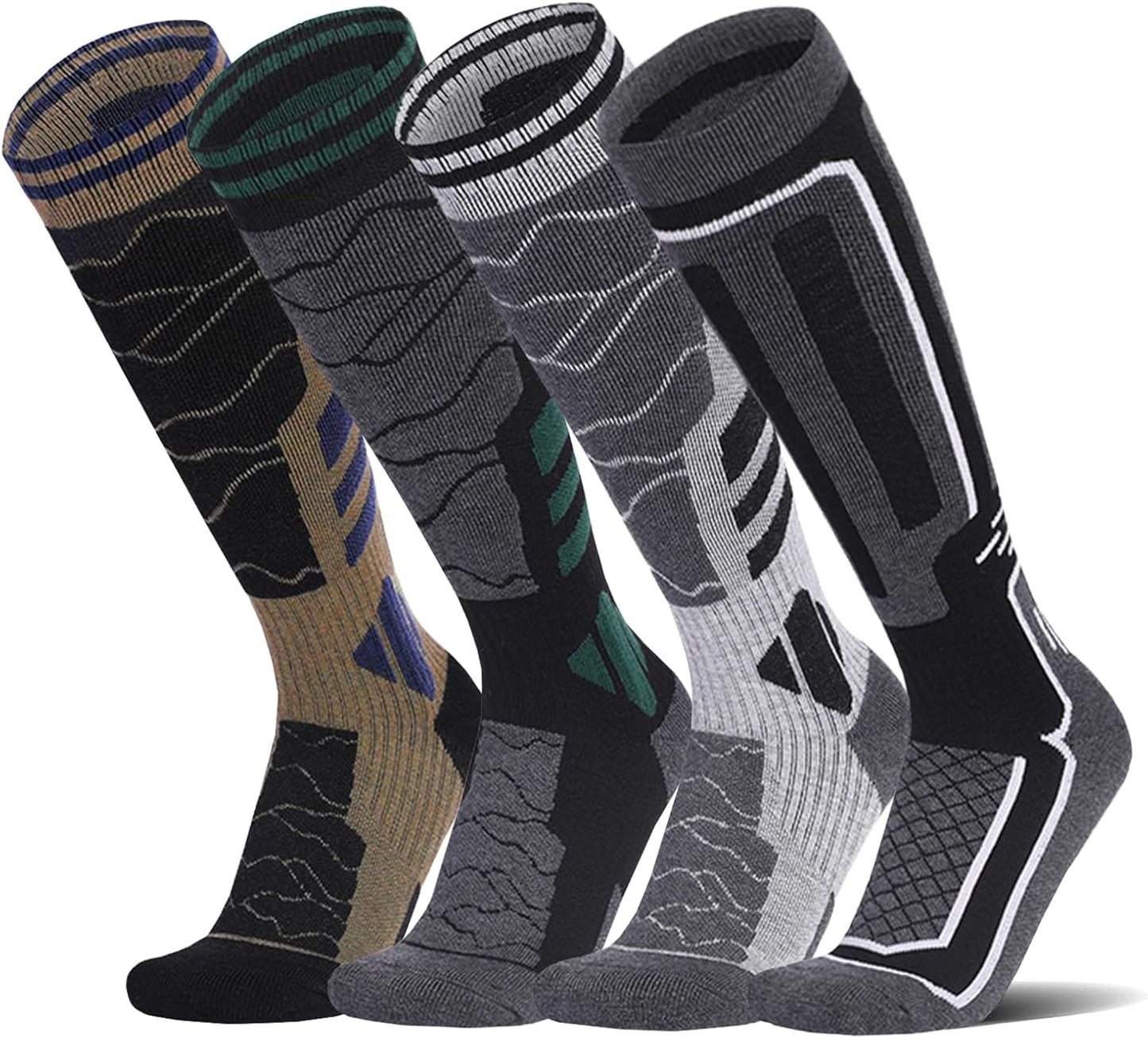 DarkCom Cozy Ski & Snowboard Socks