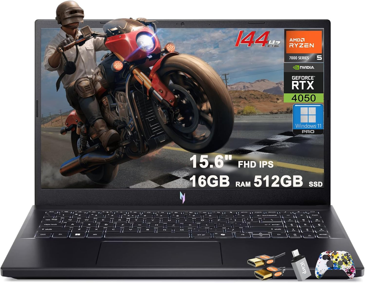 acer Nitro V 15 Gaming Laptop with Ryzen 5 and RTX 4050