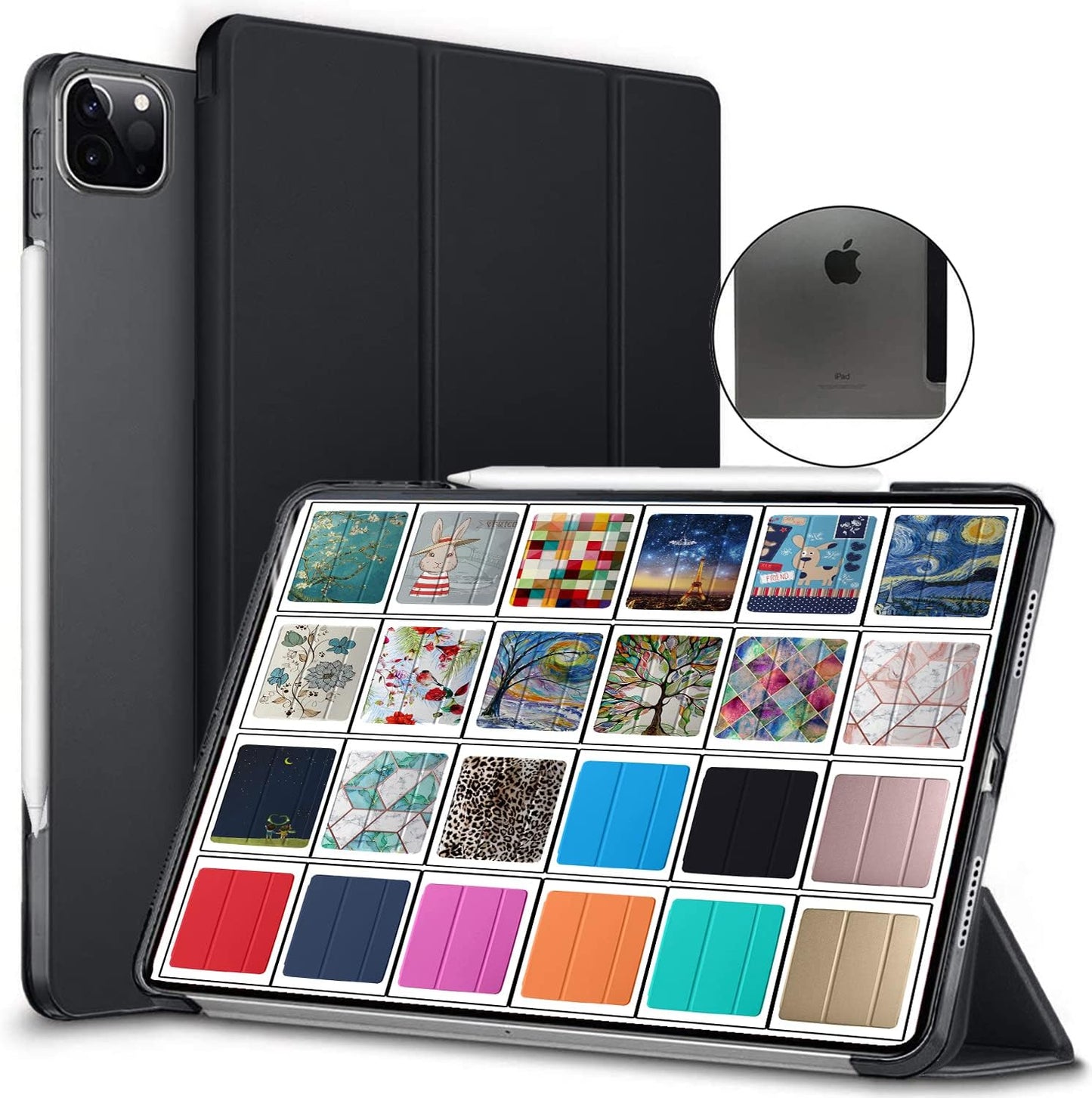 DuraSafe Cases for iPad Pro 12.9 Inch 4th Gen - Coal Color