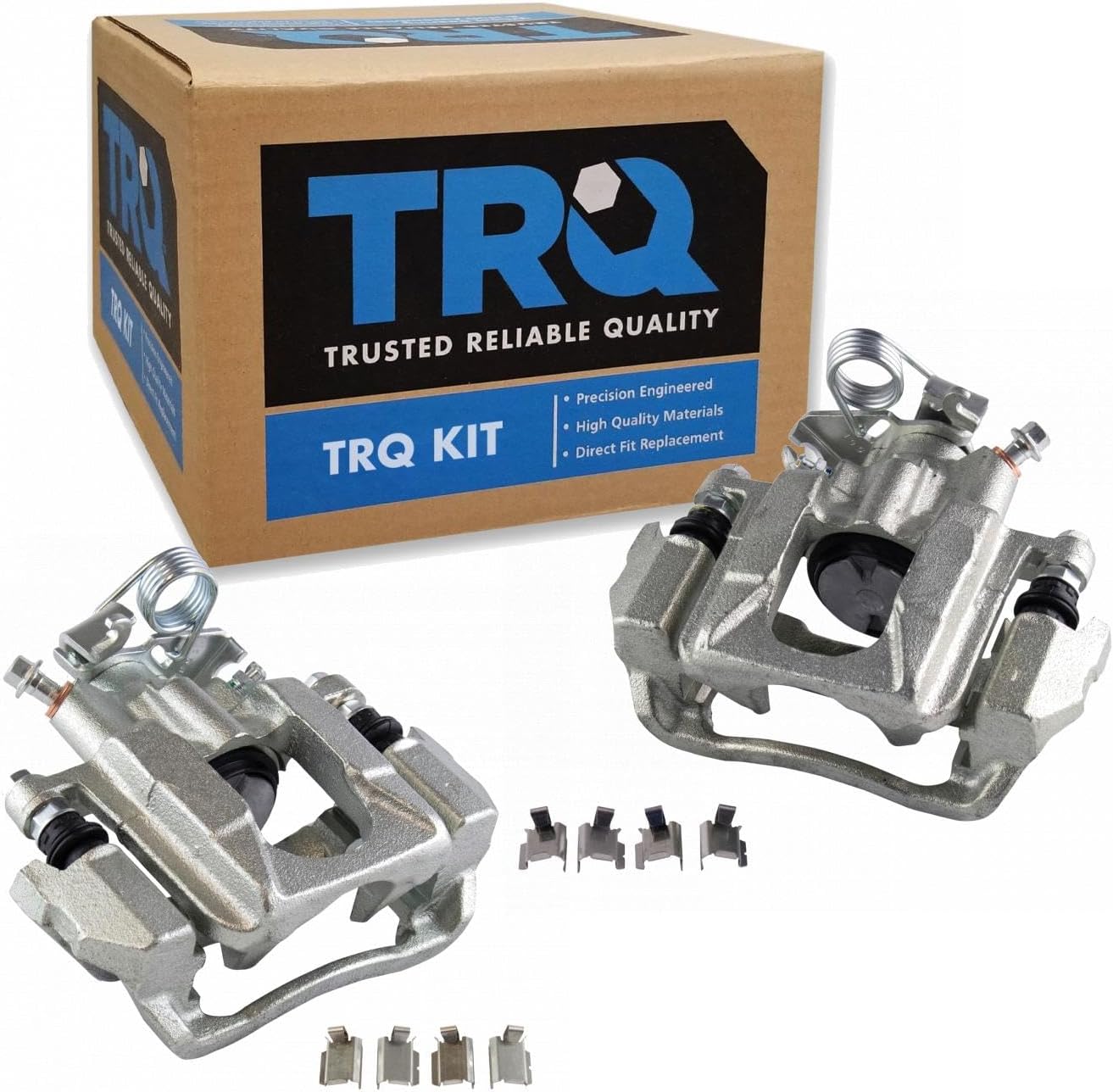 TRQ Rear Brake Caliper Set for 2011-2018 Ford Explorer