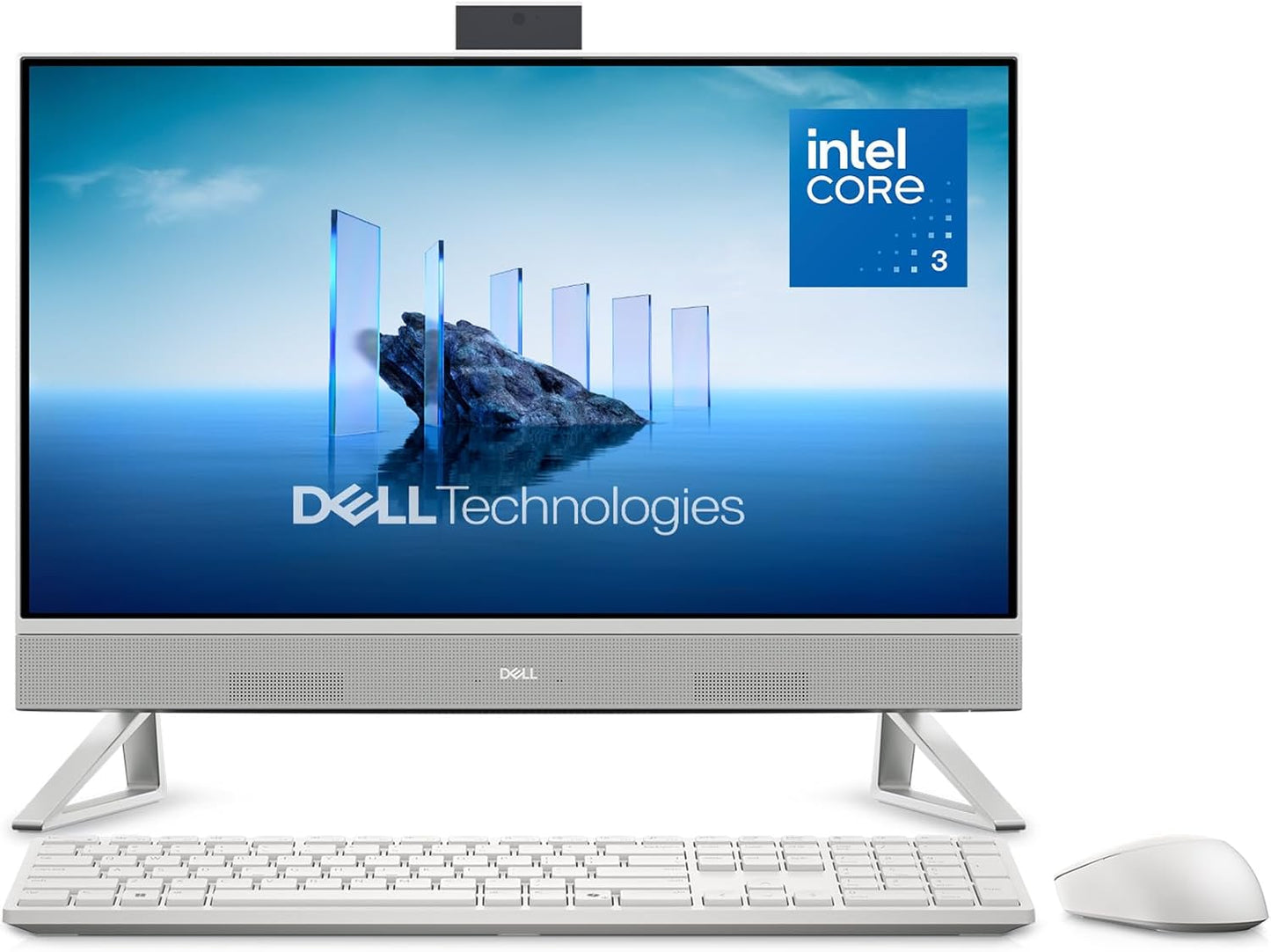 Dell 24 All-in-One Desktop with FHD Display and Intel Core 3