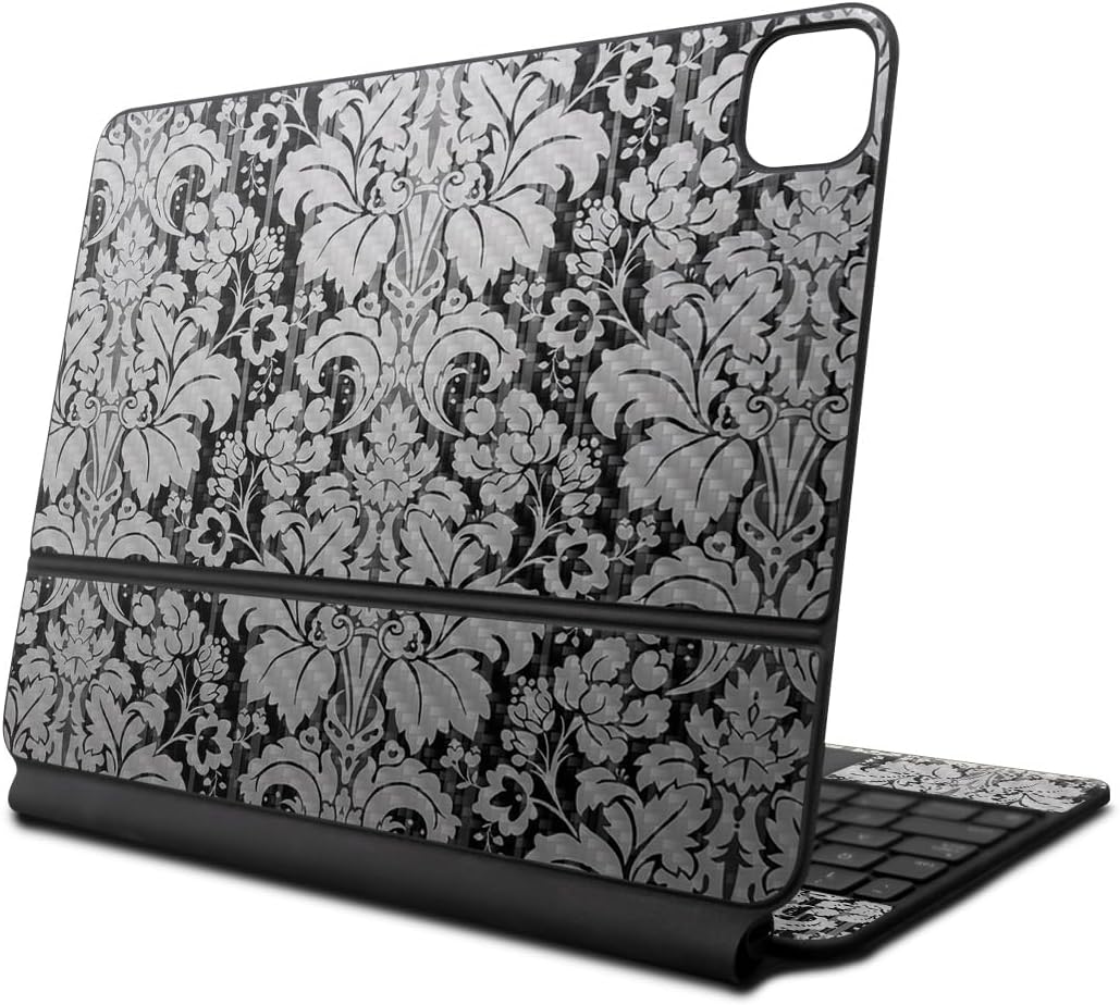 Carbon Fiber Skin for Apple Magic Keyboard 13in - Floral Retro